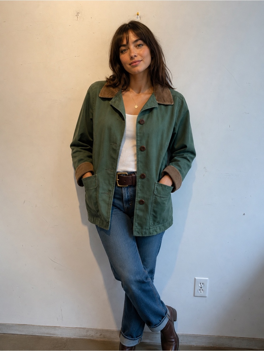LL Bean vintage chore jacket